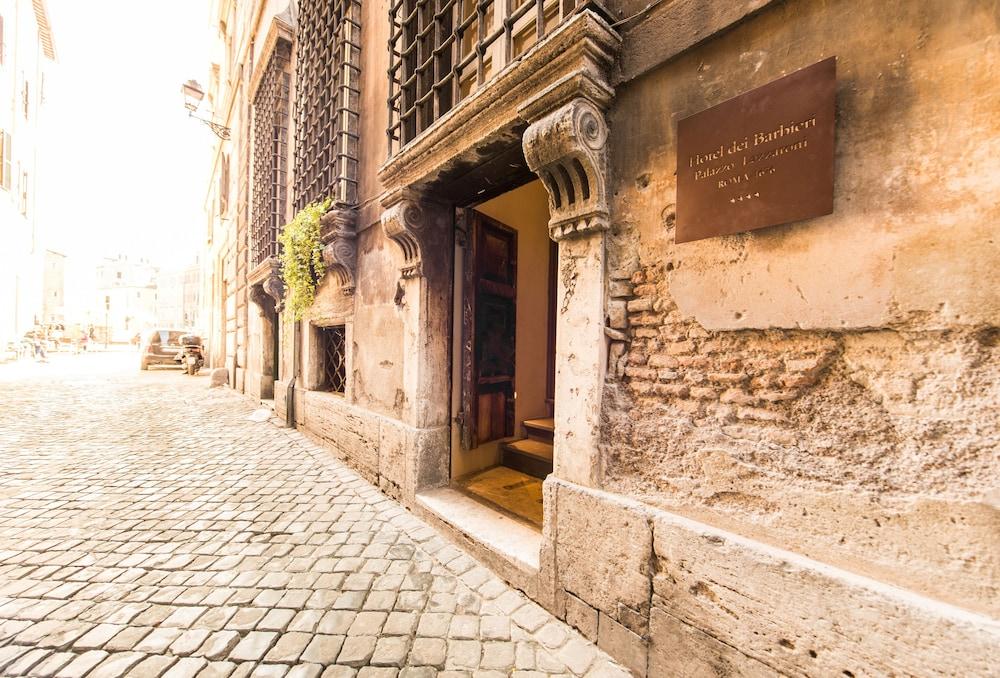 Hotel Dei Barbieri Roma Exterior foto